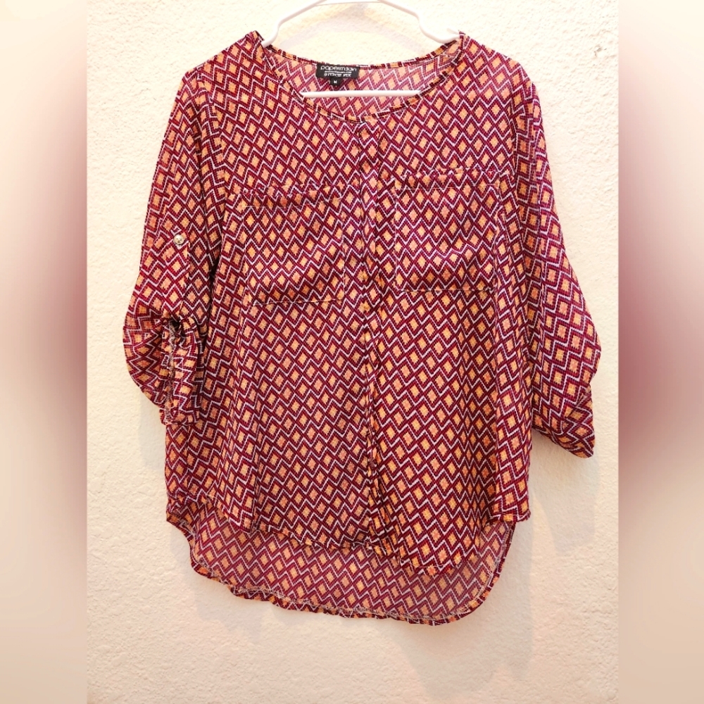 Papermoon for Stitch Fix Fall Top Size Medium
